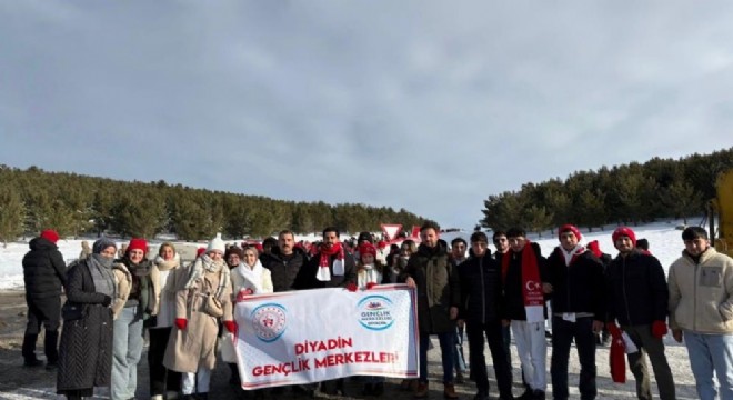 Diyadinli gençler Sarıkamış şehitlerini andı